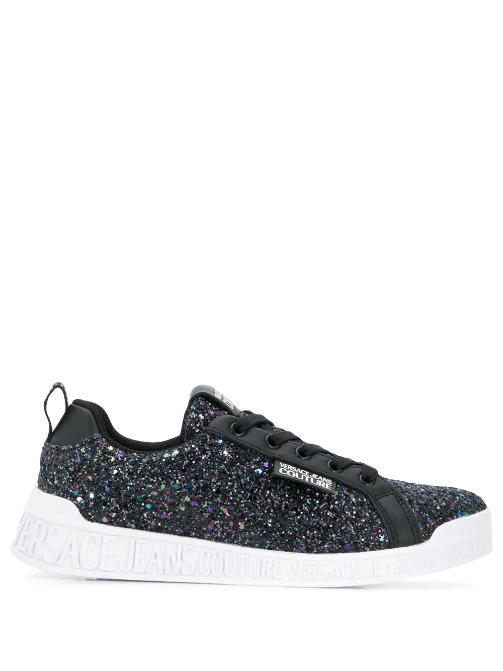 glittered sneakers - 1