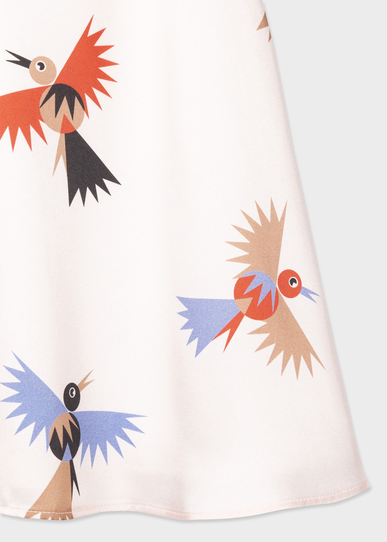 'Swallow Stencil' Mini Dress - 4
