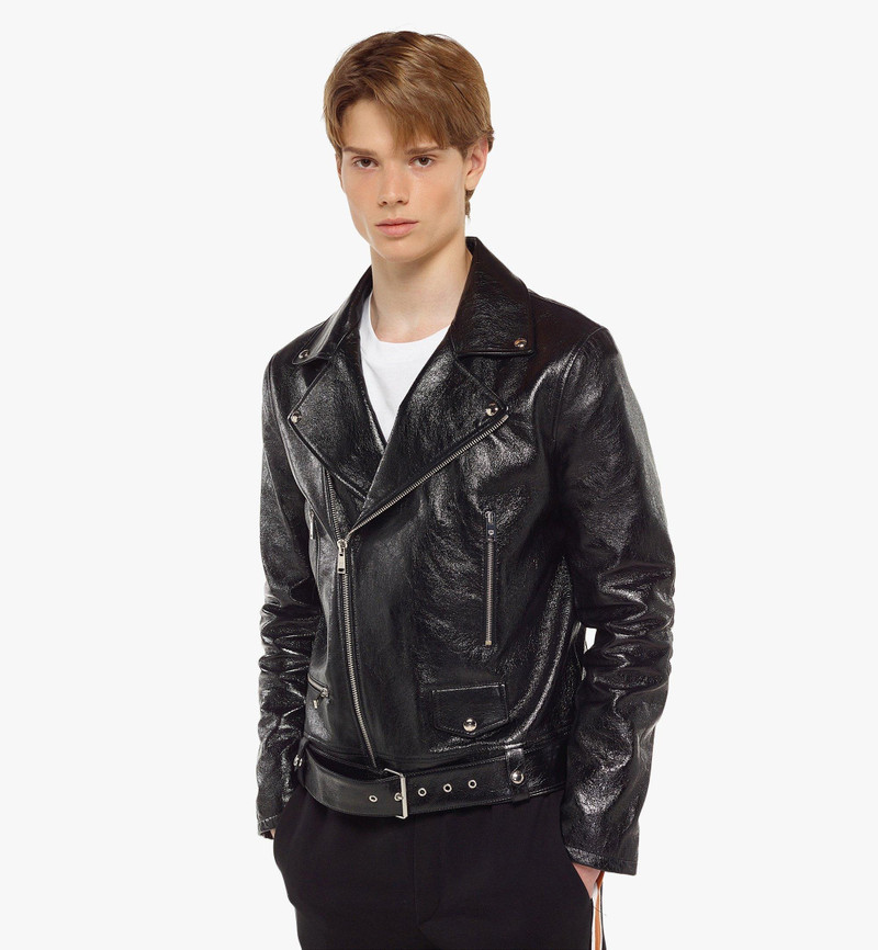 MCM MCMotor Biker Jacket in Lamb Leather outlook