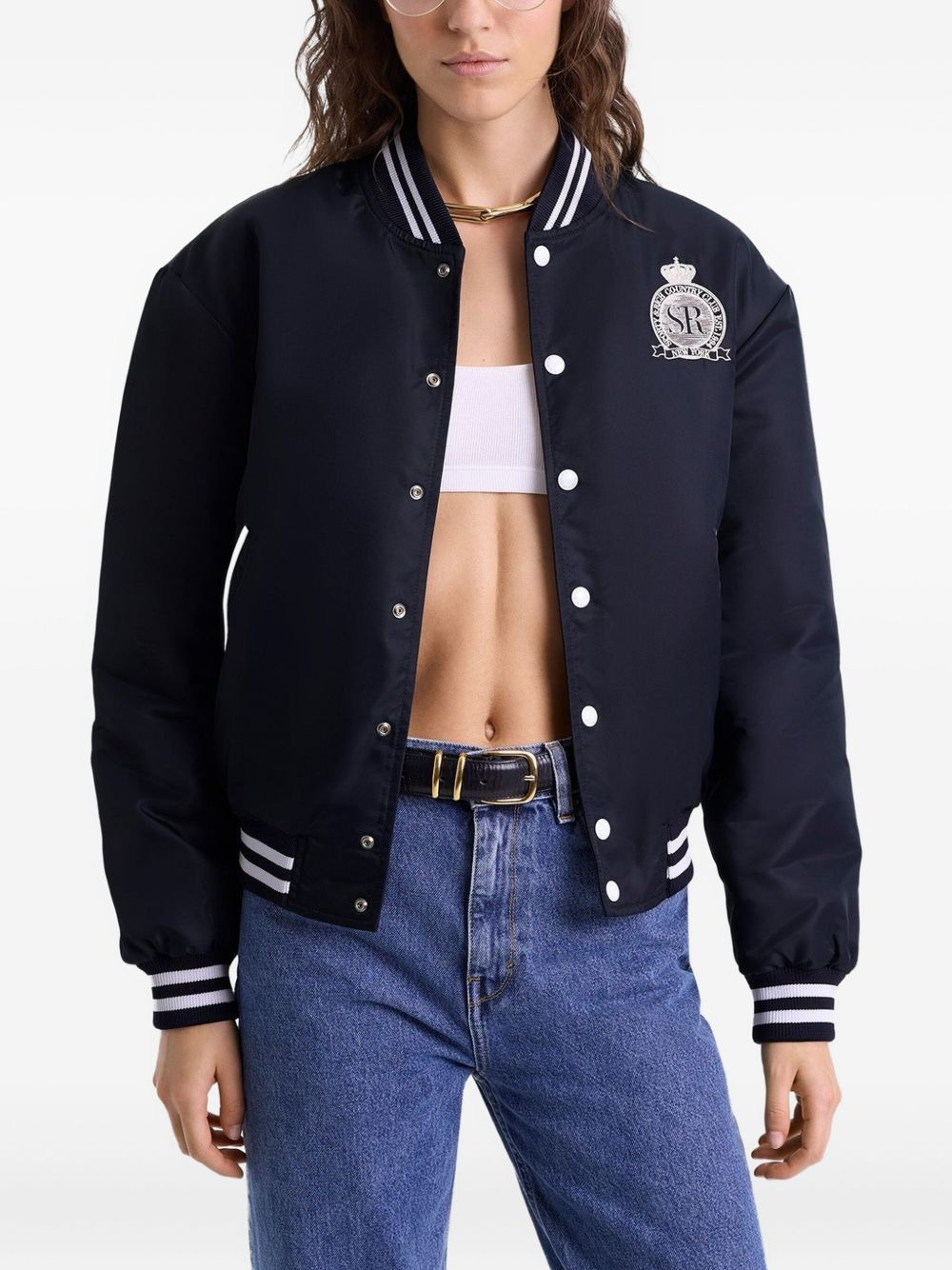 Royal Club embroidered bomber jacket - 3