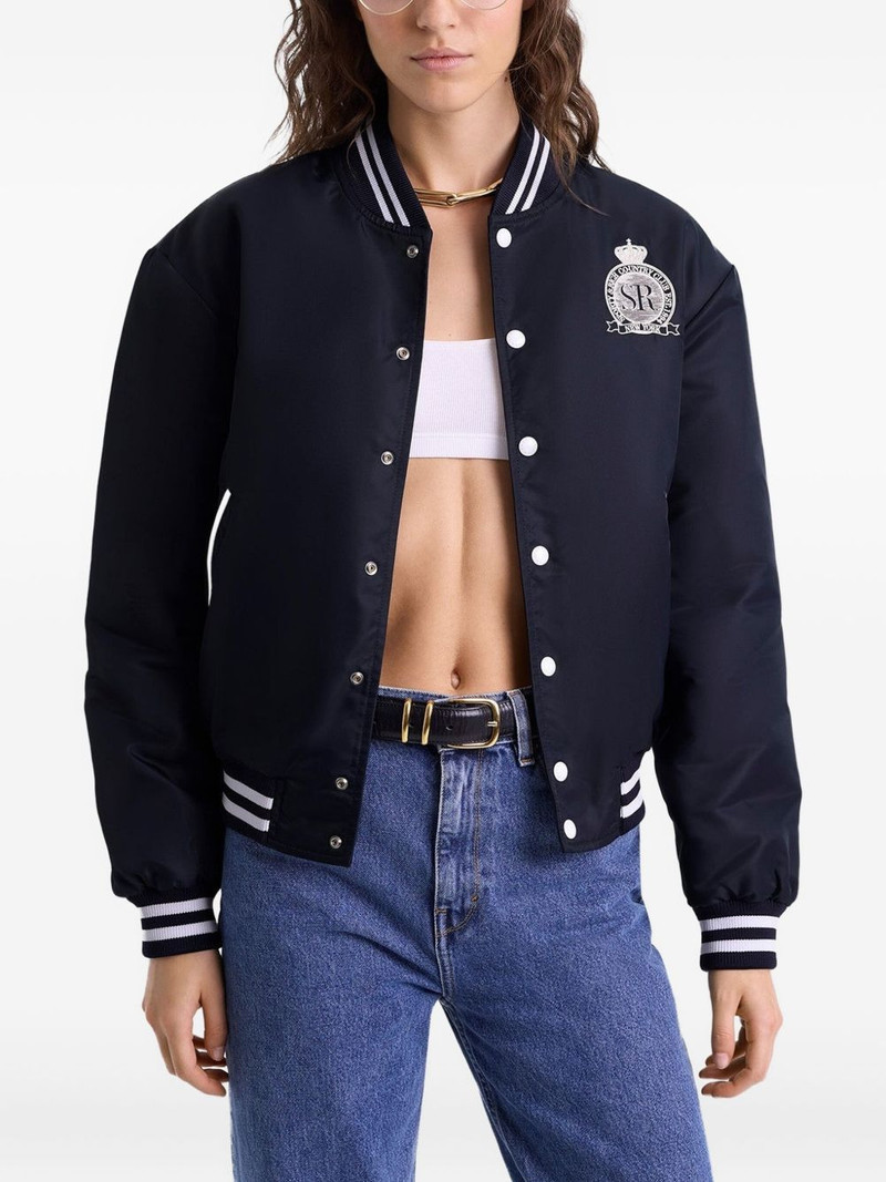 Royal Club embroidered bomber jacket 3
