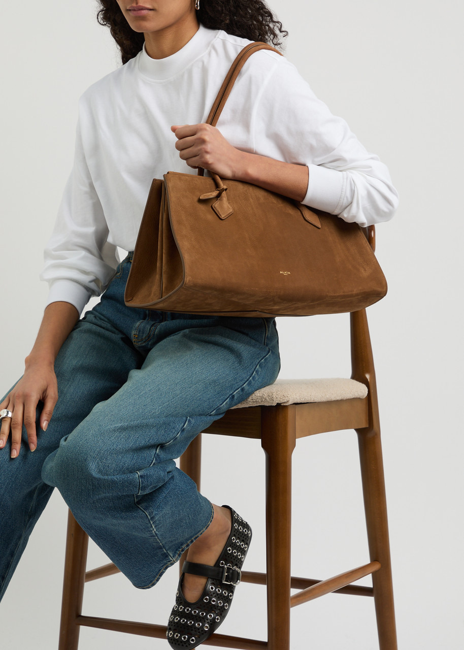 Alaïa Le Teckel Nubuck Tote - 5