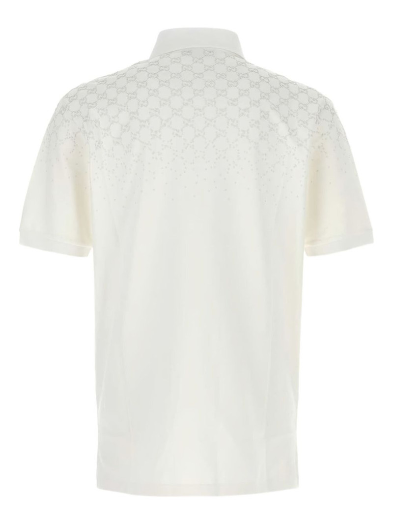 GUCCI logo piquet polo shirt outlook