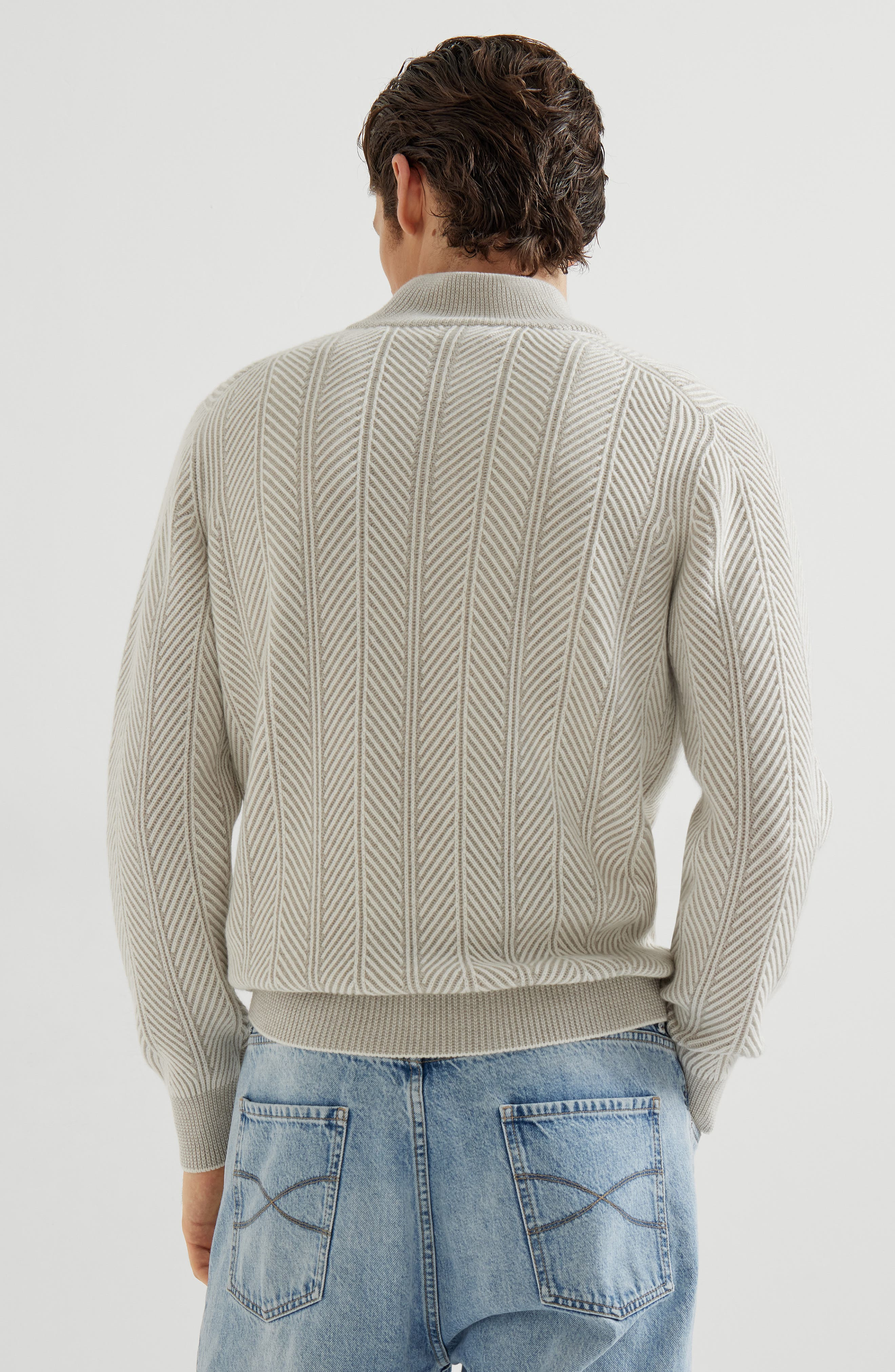 Brunello Cucinelli Vanisé sweater in Buff at Nordstrom - 3