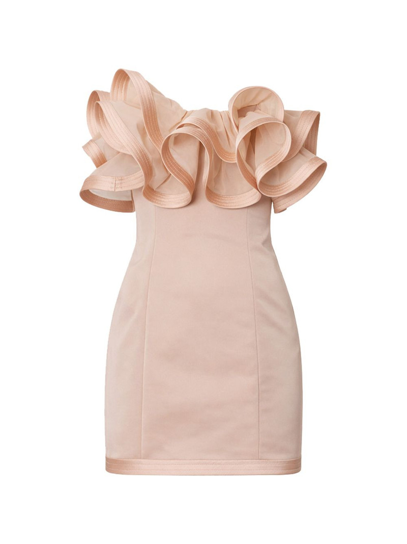 ruffled mini dress 1