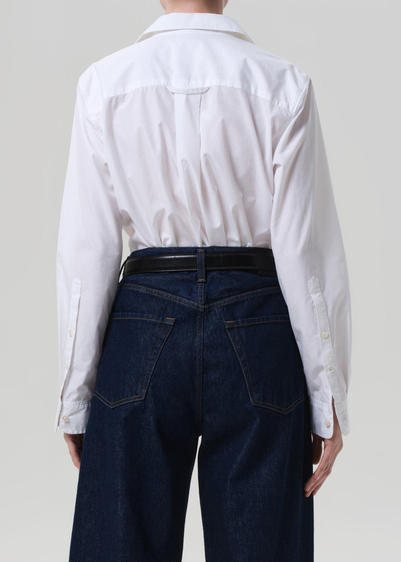Avni Slim Shirt In White 4