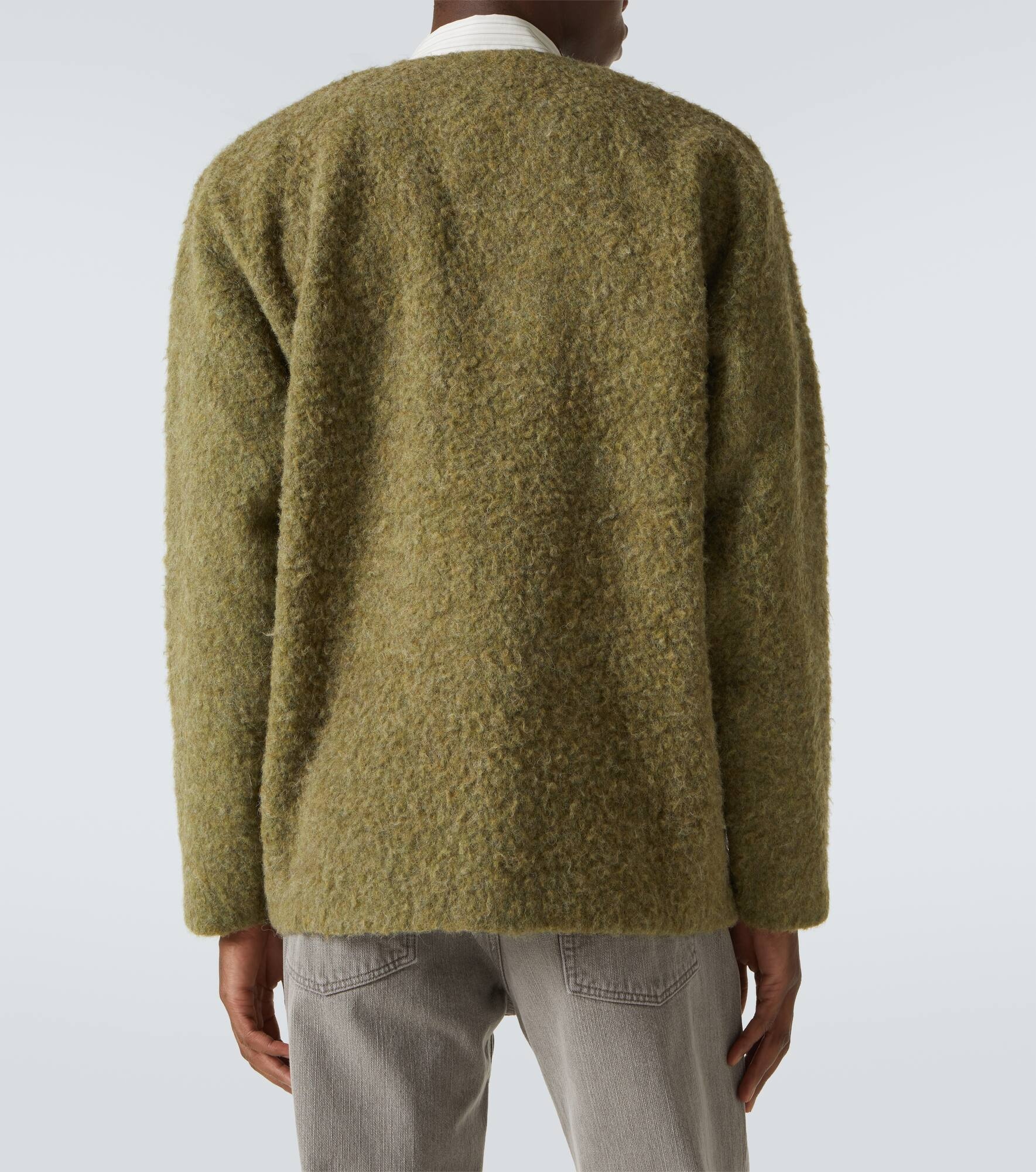 Brushed cardigan - 4