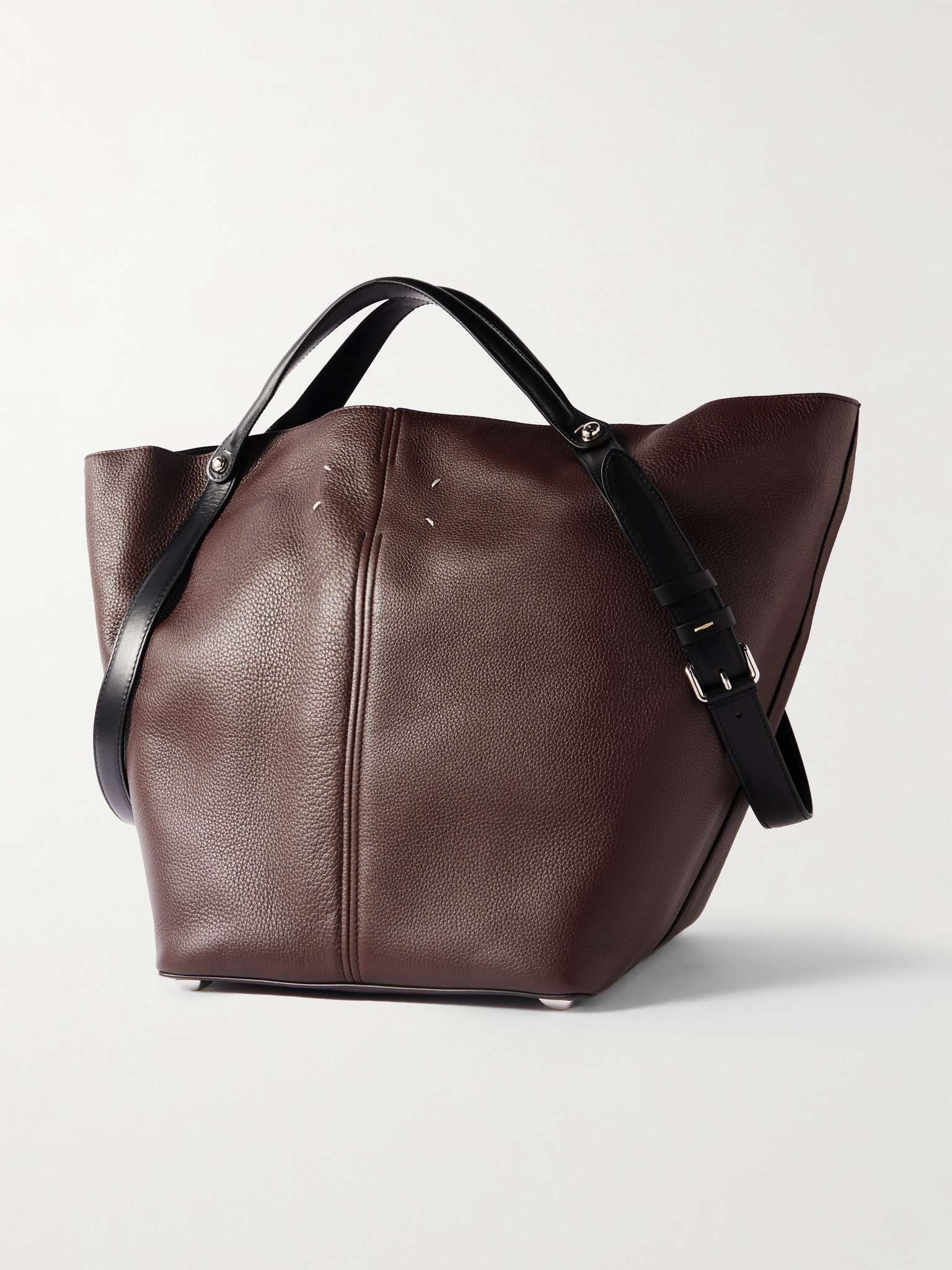 Dress-Age Leather Tote Bag - 3