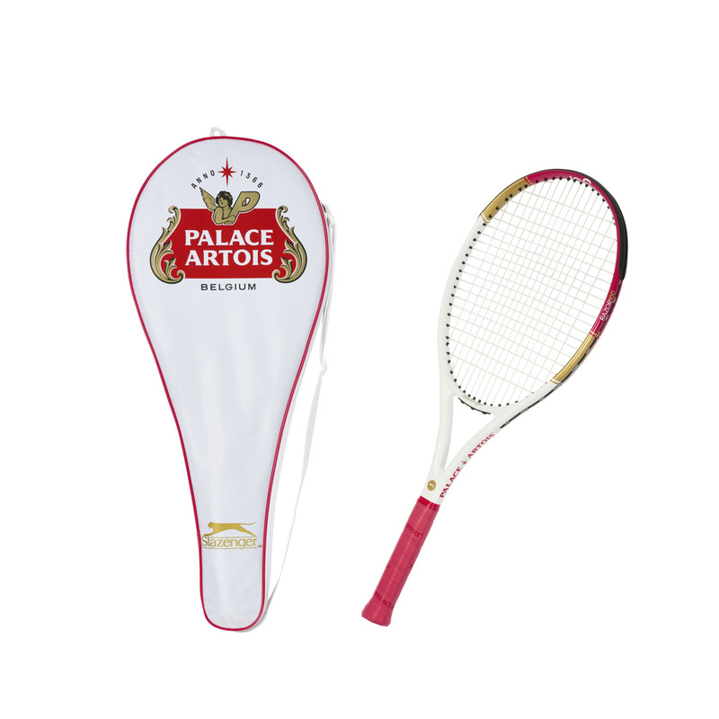 PALACE STELLA ARTOIS TENNIS RACQUET WITH HEAD COVER WHITE 1
