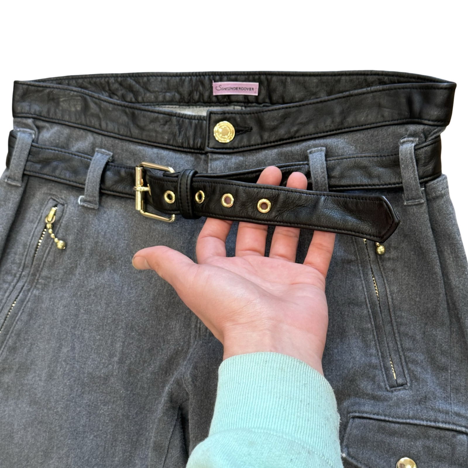 Final Blow - Sue Undercover Biker Trousers Sz 28 - 2