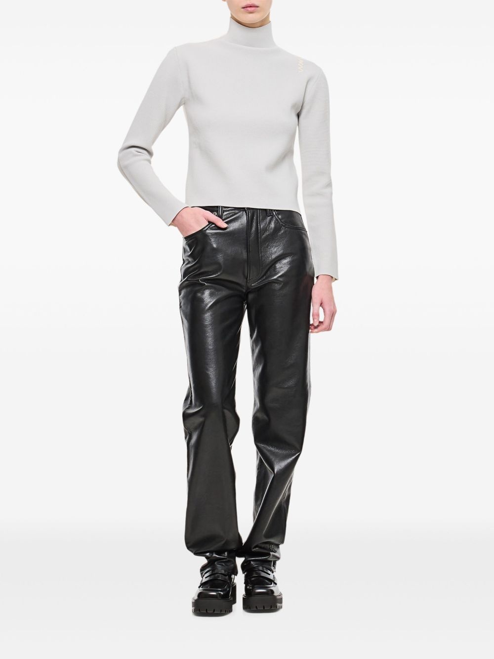 turtleneck jumper - 2