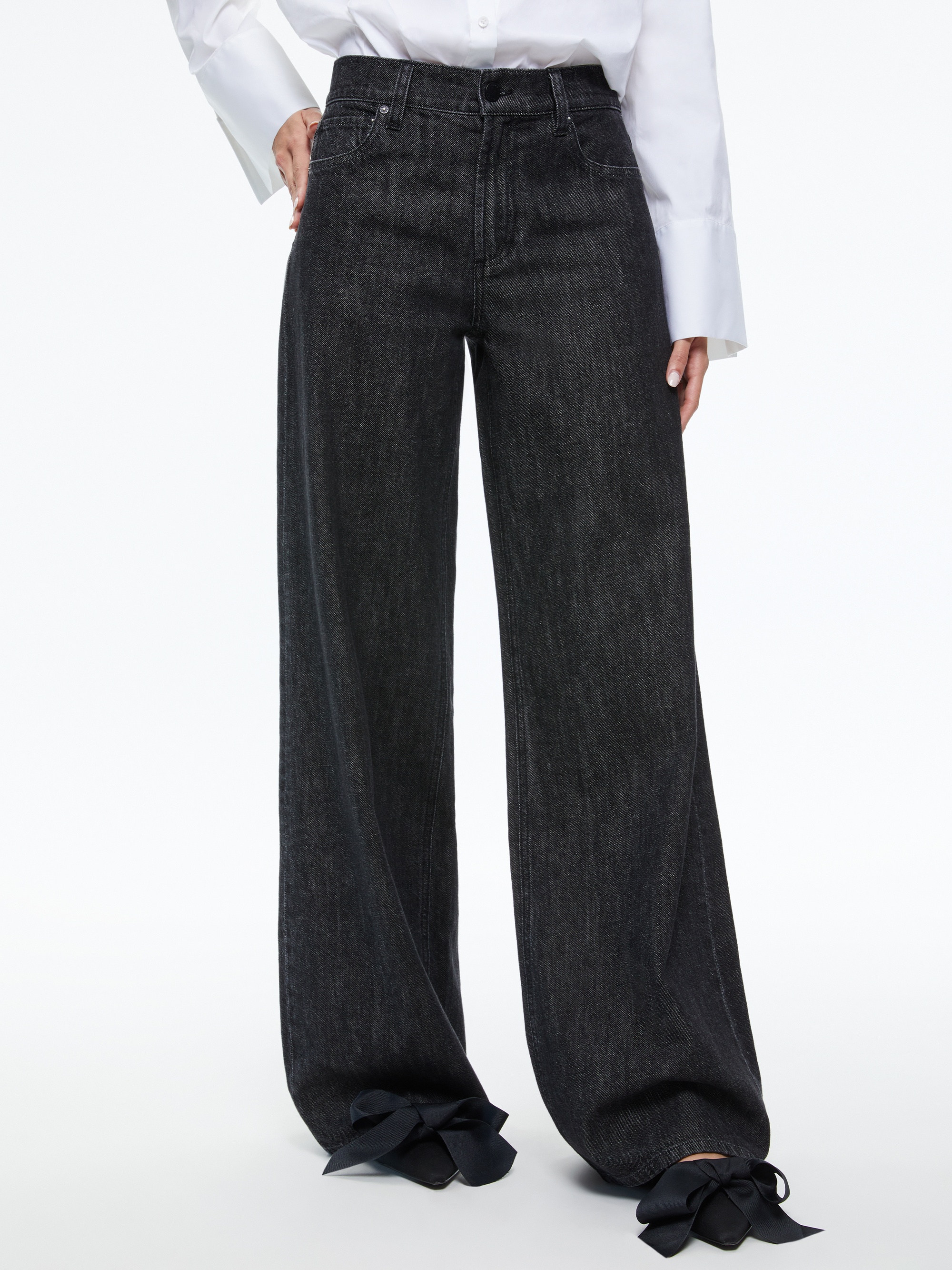 TRISH MID RISE BAGGY JEAN - 2