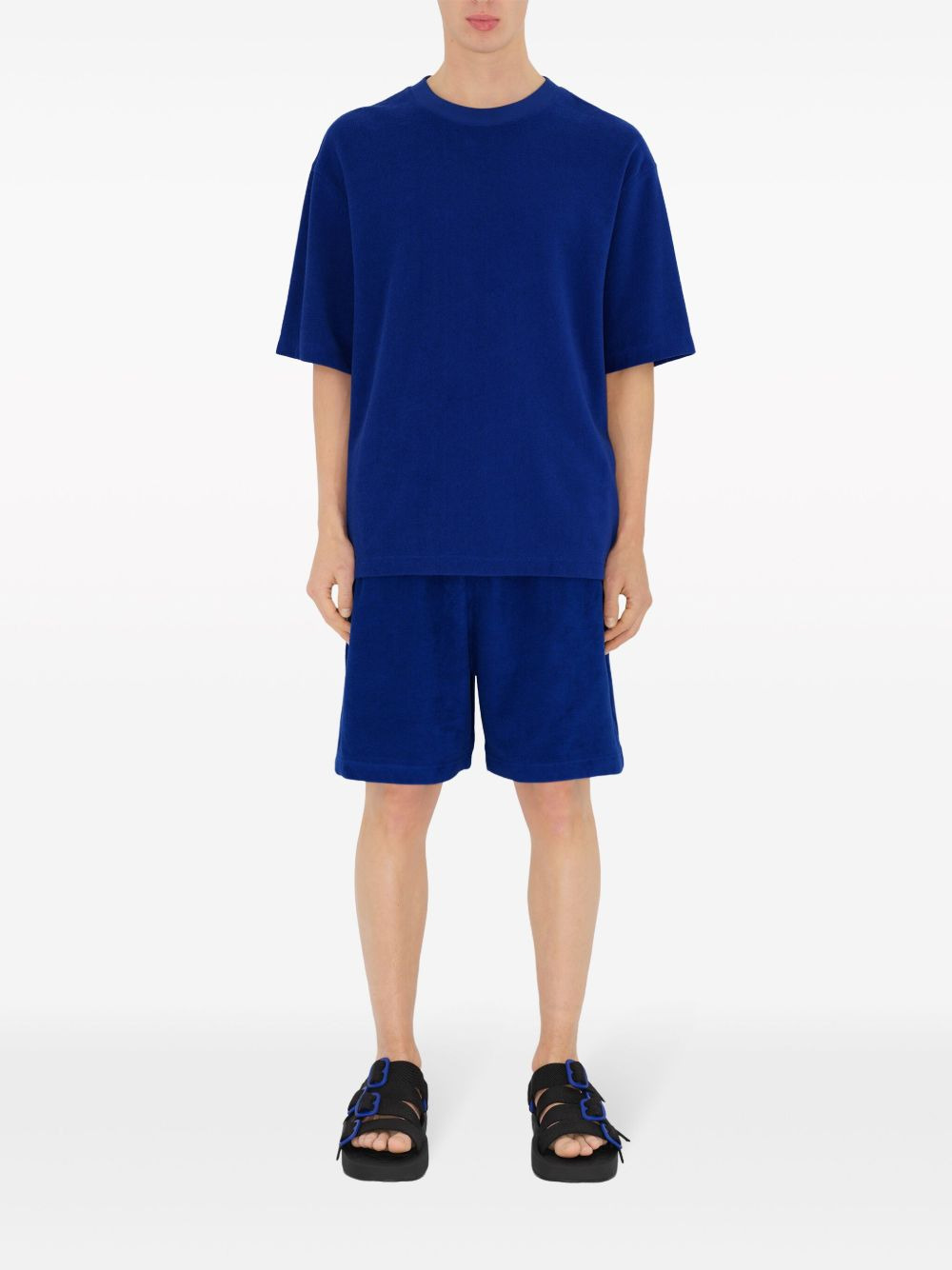 EKD-motif towelling T-shirt - 2