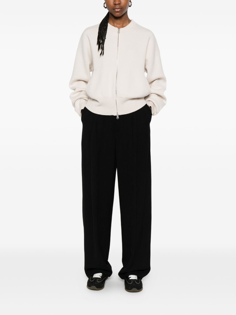extreme cashmere Xtra Fun zip cashmere cardigan outlook