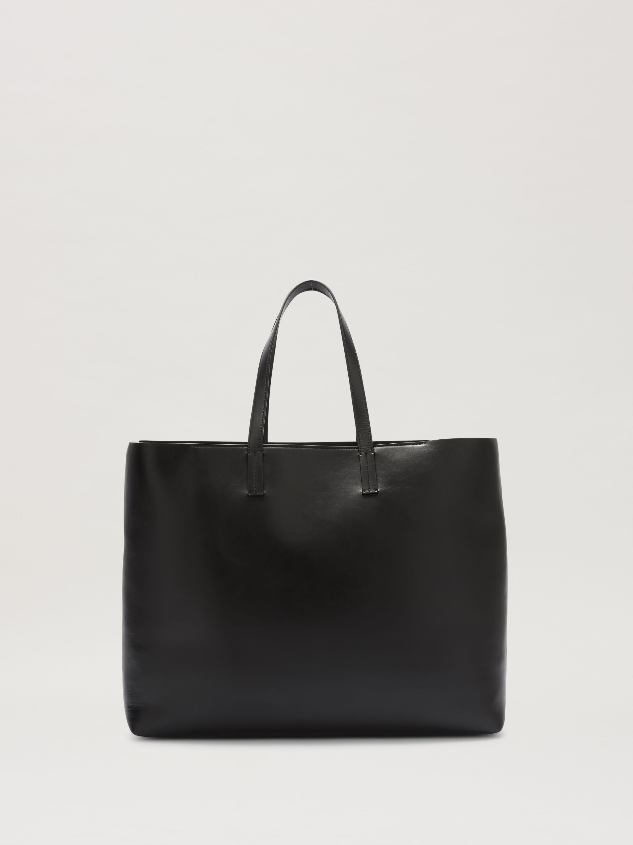 Leather Classic Shopping Bag - 6