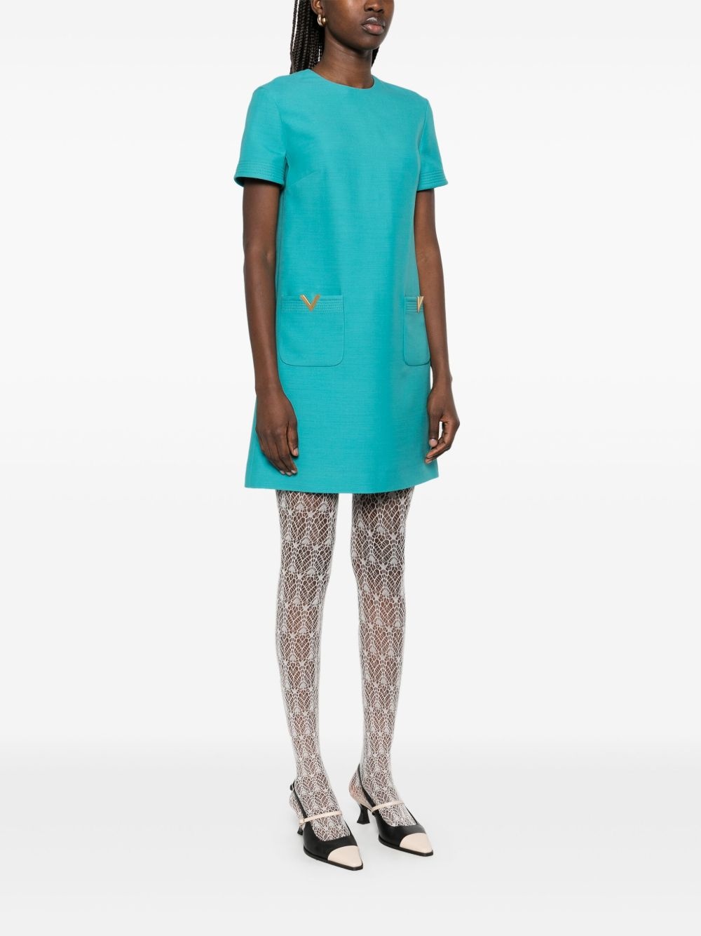 VGold mini dress - 3