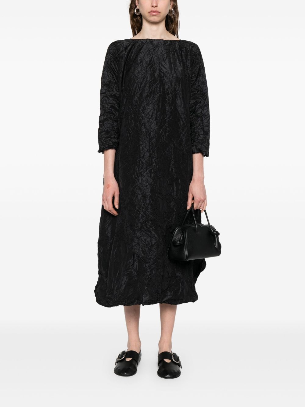 boat-neck midi dress - 2