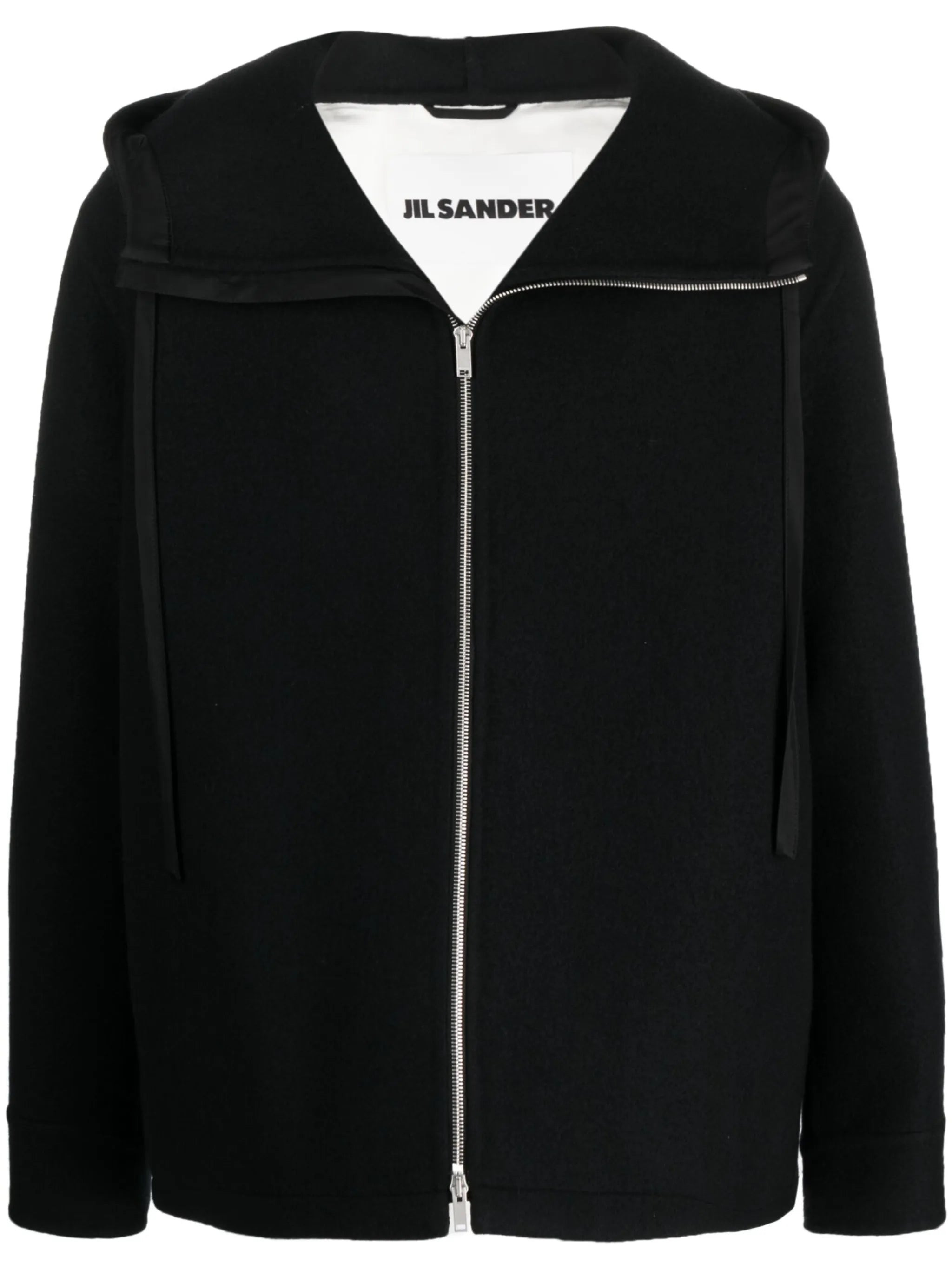 Jil Sander Virgin-wool Hooded Jacket - 1