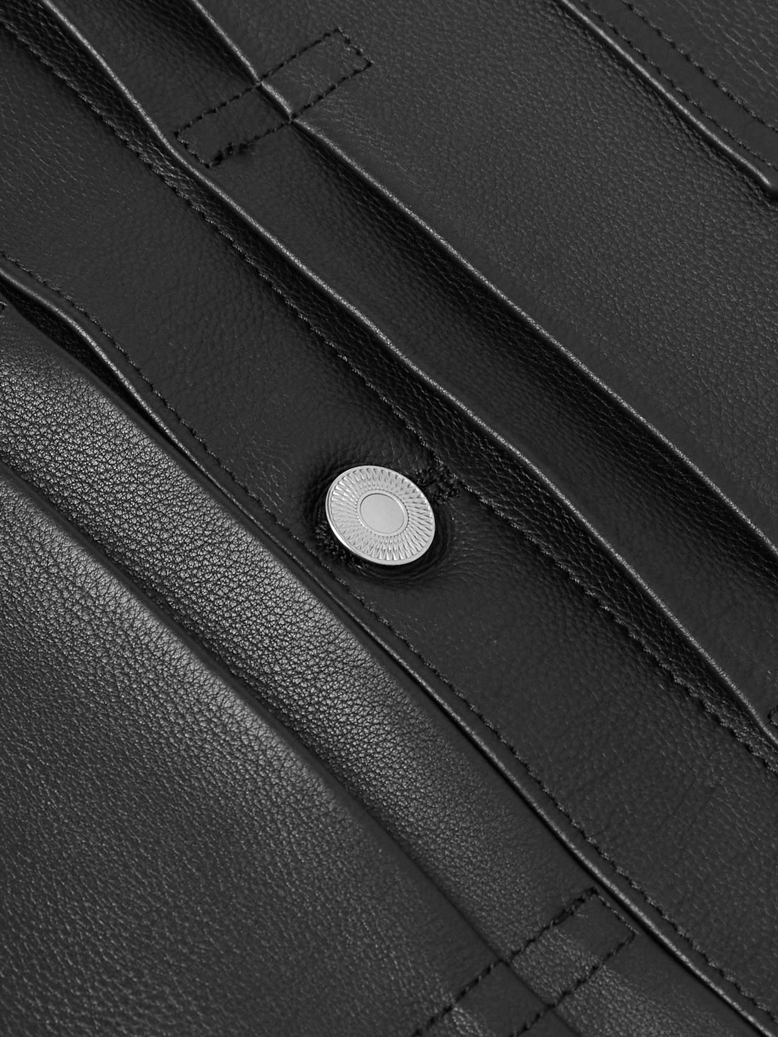 Full-Grain Leather Jacket - 5