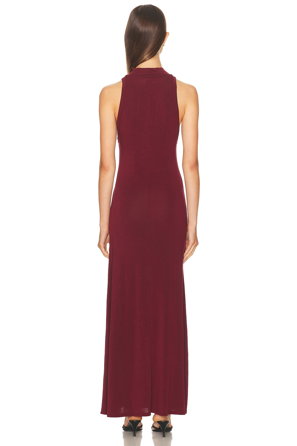 Racer Back Jersey Maxi Dress - 3