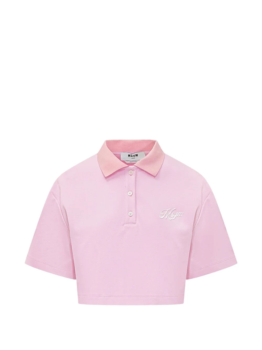 collared polo top - 1
