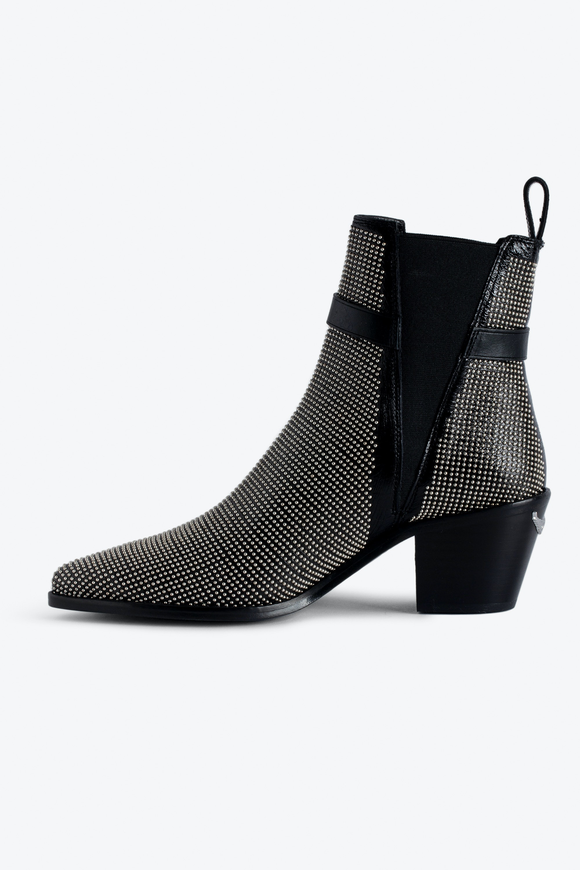 Tyler Studs Ankle Boots - 4