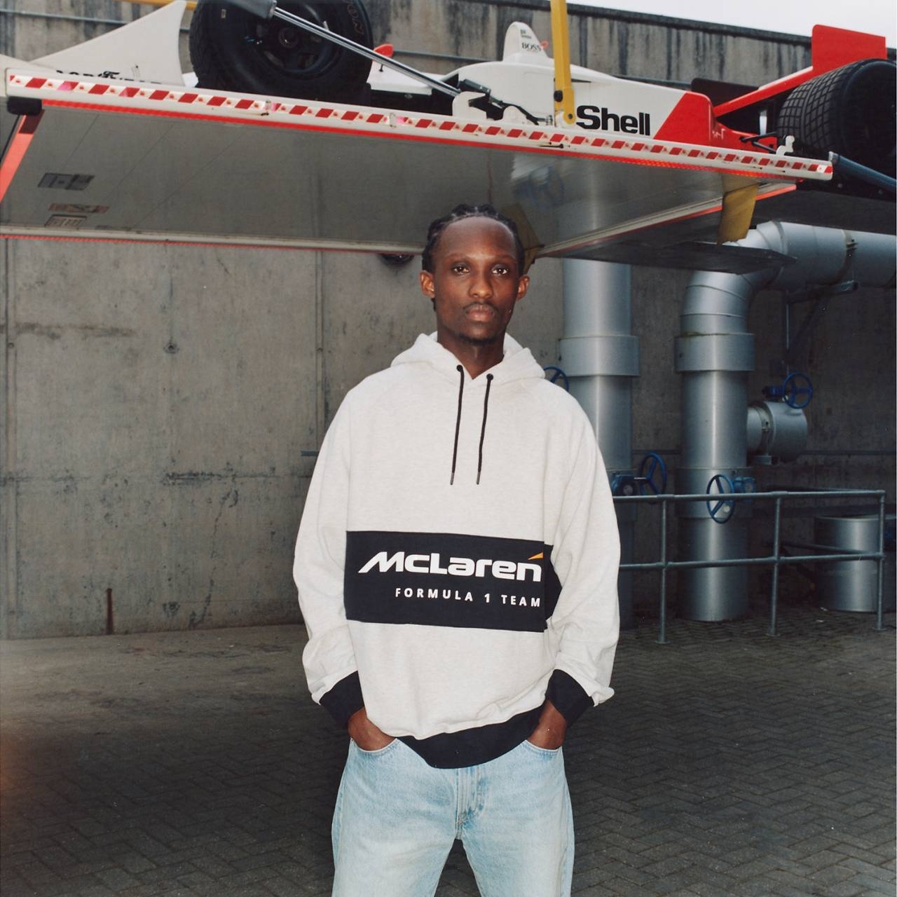 LEVI'S® X MCLAREN RACING FLEECE HOODIE - 10