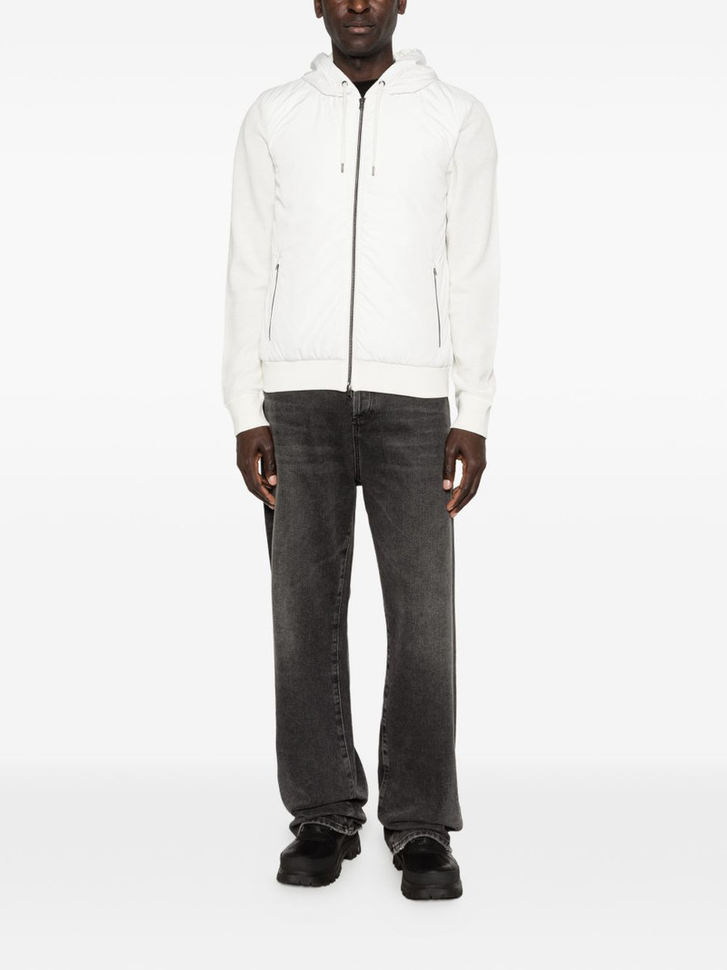 Herno zip-up hoodie outlook