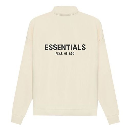 Fear of God Essentials SS21 Mockneck Half Zip Buttercream FOG-SS21-576 - 2