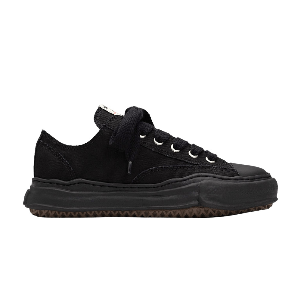 Maison Mihara Yasuhiro Peterson OG Sole Canvas Low 'Triple Black' - 1