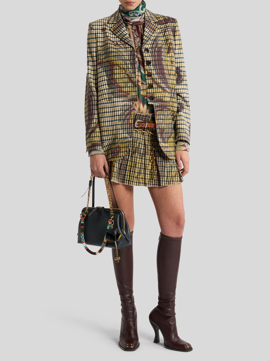 SILK BLOUSE WITH SILK SCARF - 4