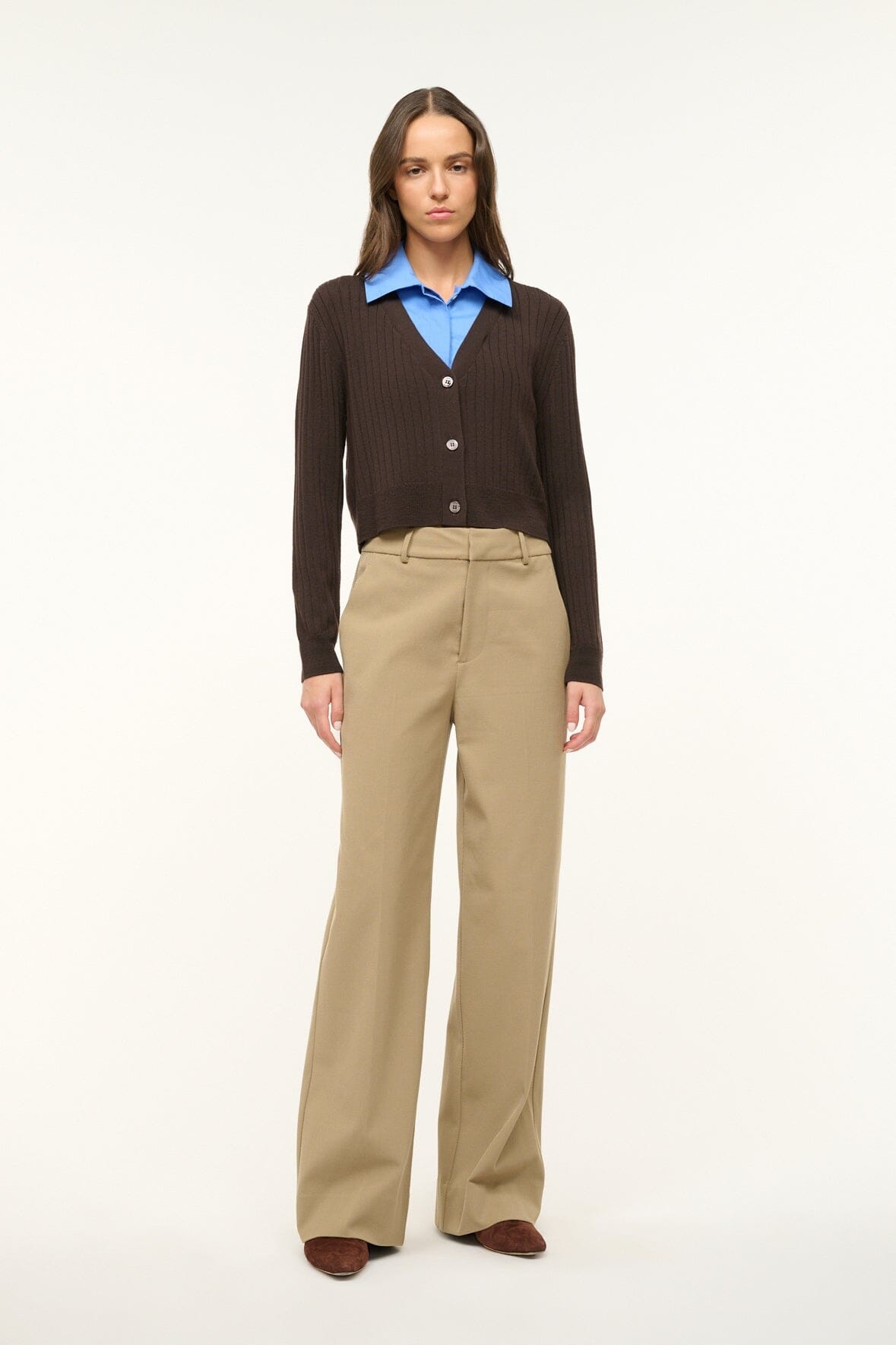 STAUD WALLIS SWEATER EARTH CORNFLOWER - 3
