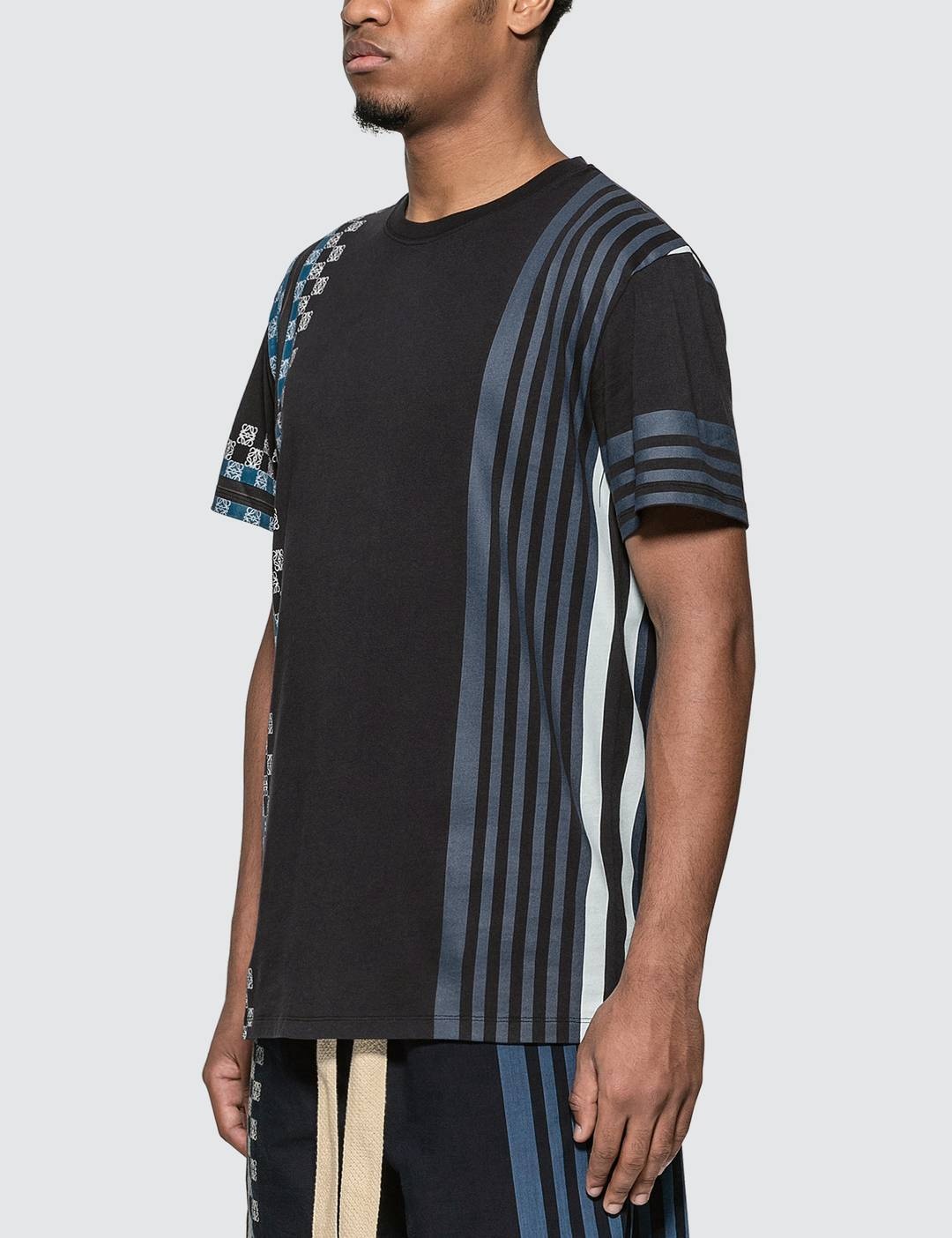 Stripe Anagram T-Shirt - 2