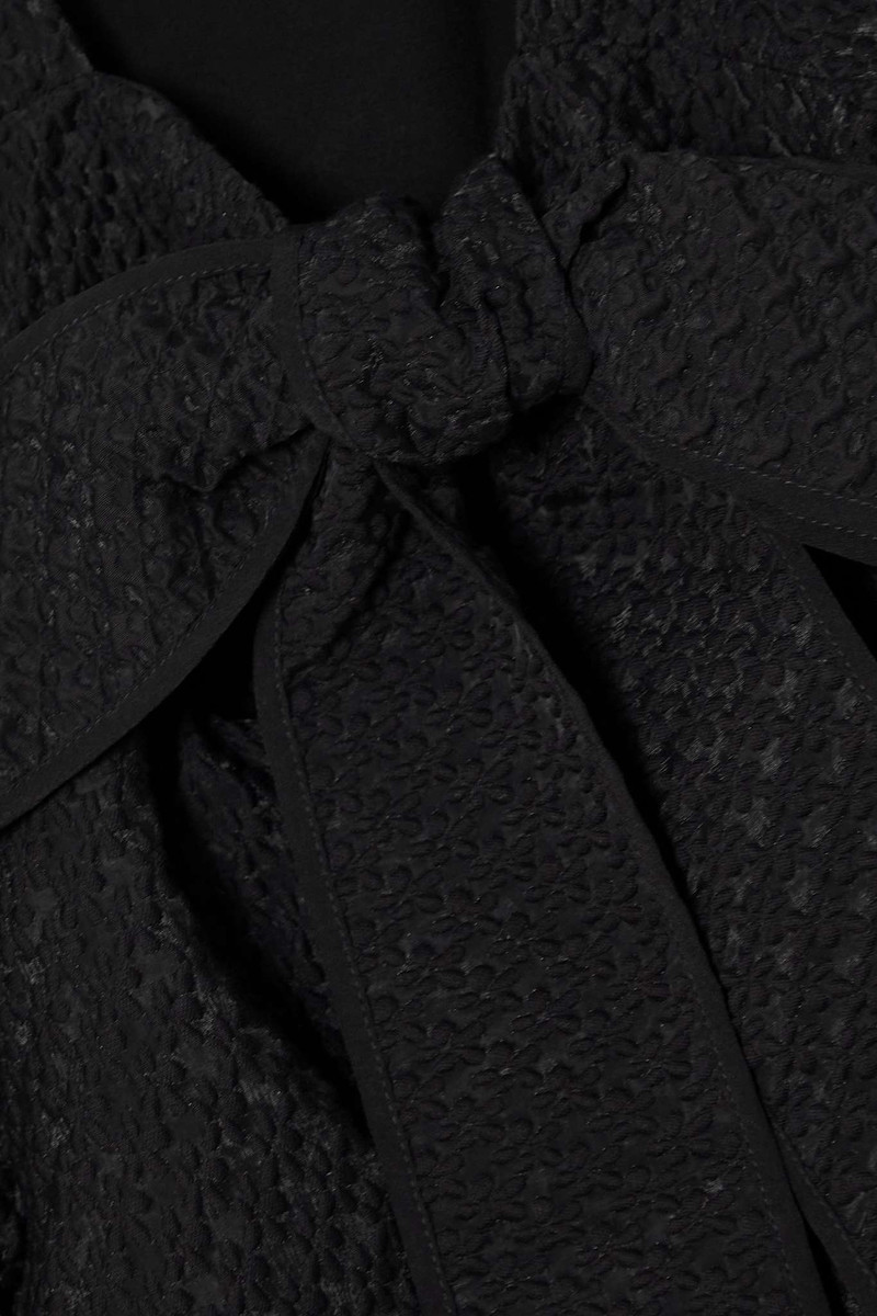 Tilde cotton-blend cloqué mini dress 4