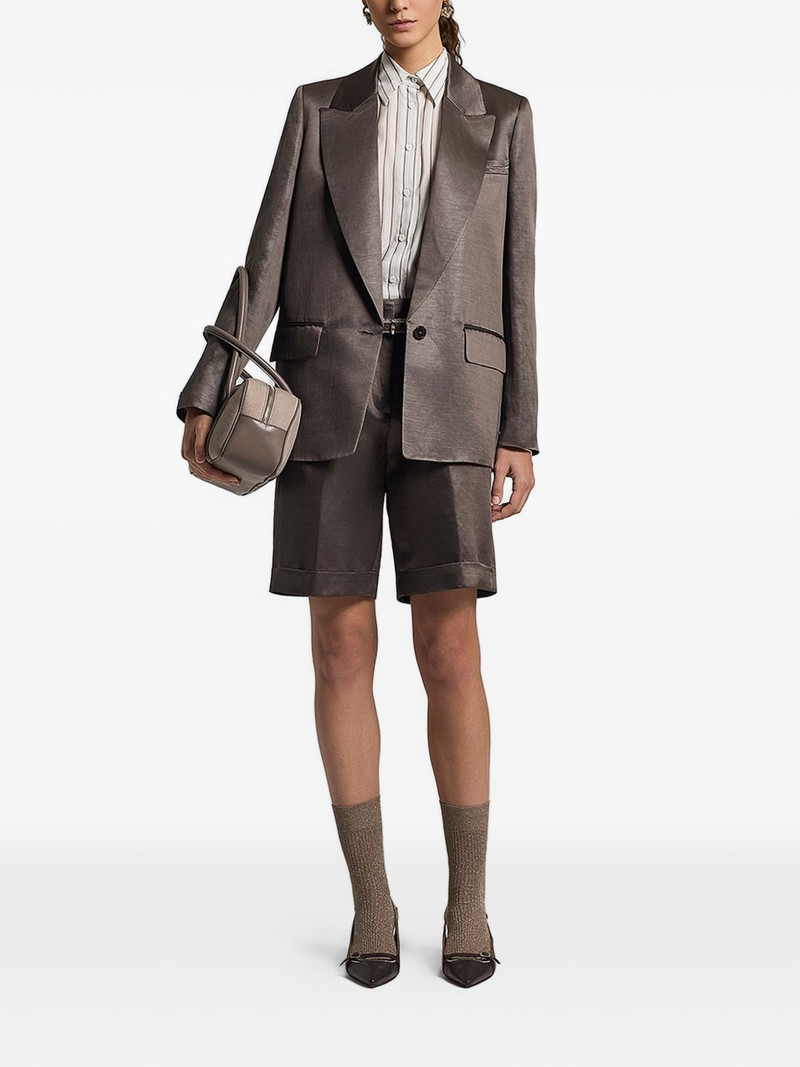 PESERICO Glazed blazer outlook