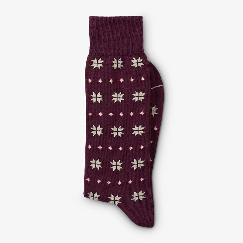 ALLEN EDMONDS Fair Isle Dress Socks outlook