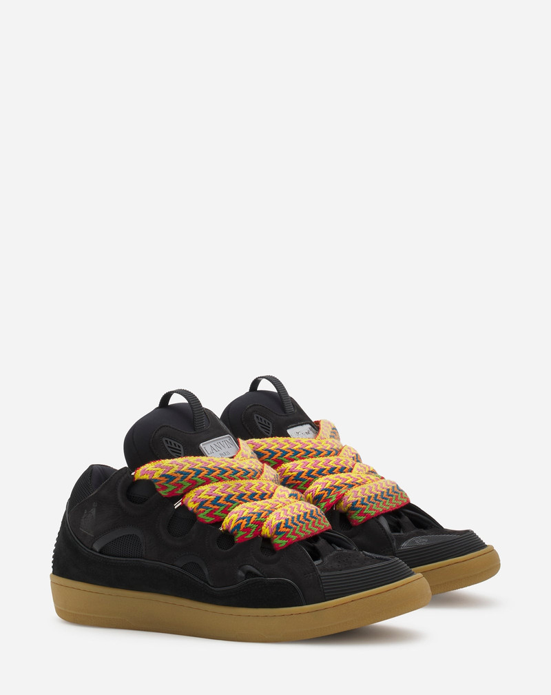 Lanvin CURB LEATHER SNEAKERS outlook