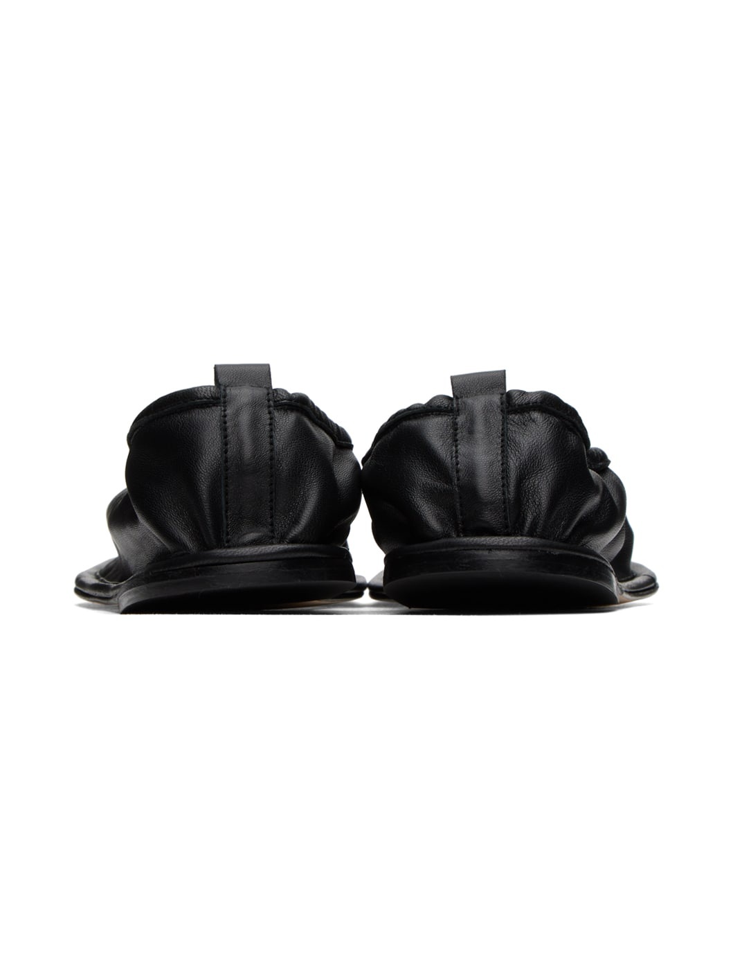 Black Puntera Ballerina Flats - 4
