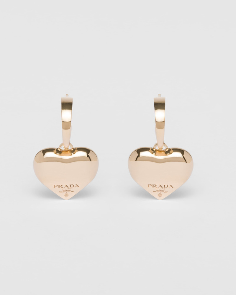 Eternal Gold small drop earrings in yellow gold 1