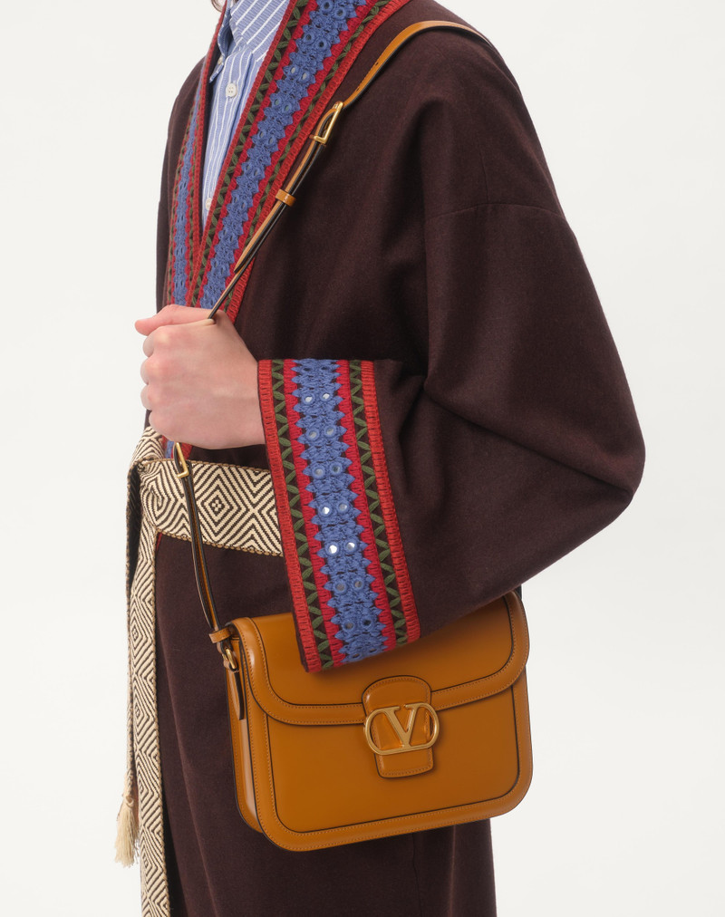 WOOL FLANNEL ROBE COAT WITH JACQUARD BELT 3