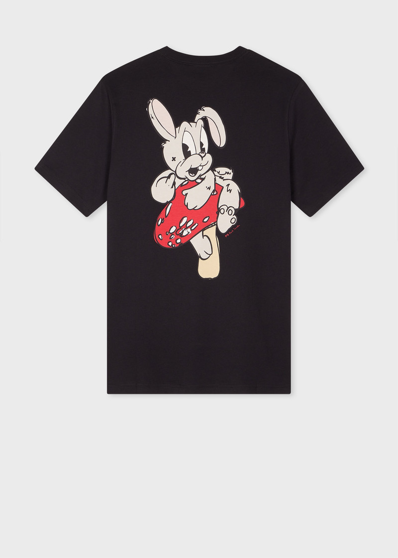 Paul Smith Black 'Rabbit' T-Shirt outlook