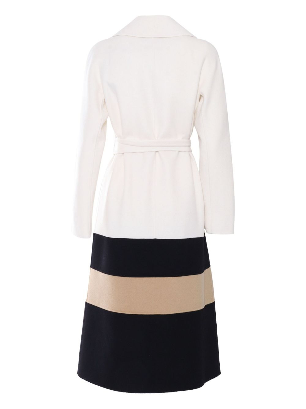 belted robe coat - 2