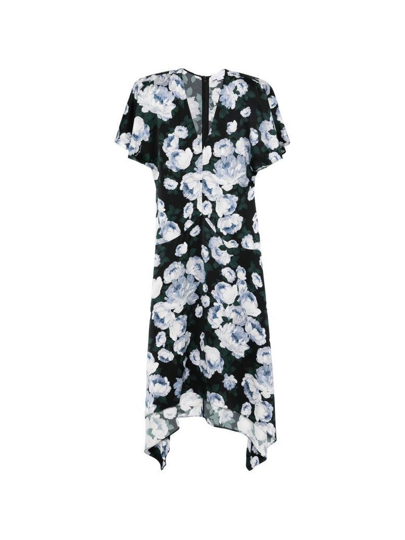 Envers V-neck floral midi dress 1