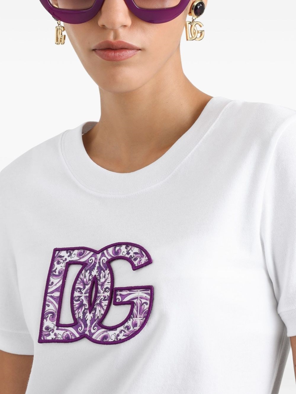 Logo cotton t-shirt - 3