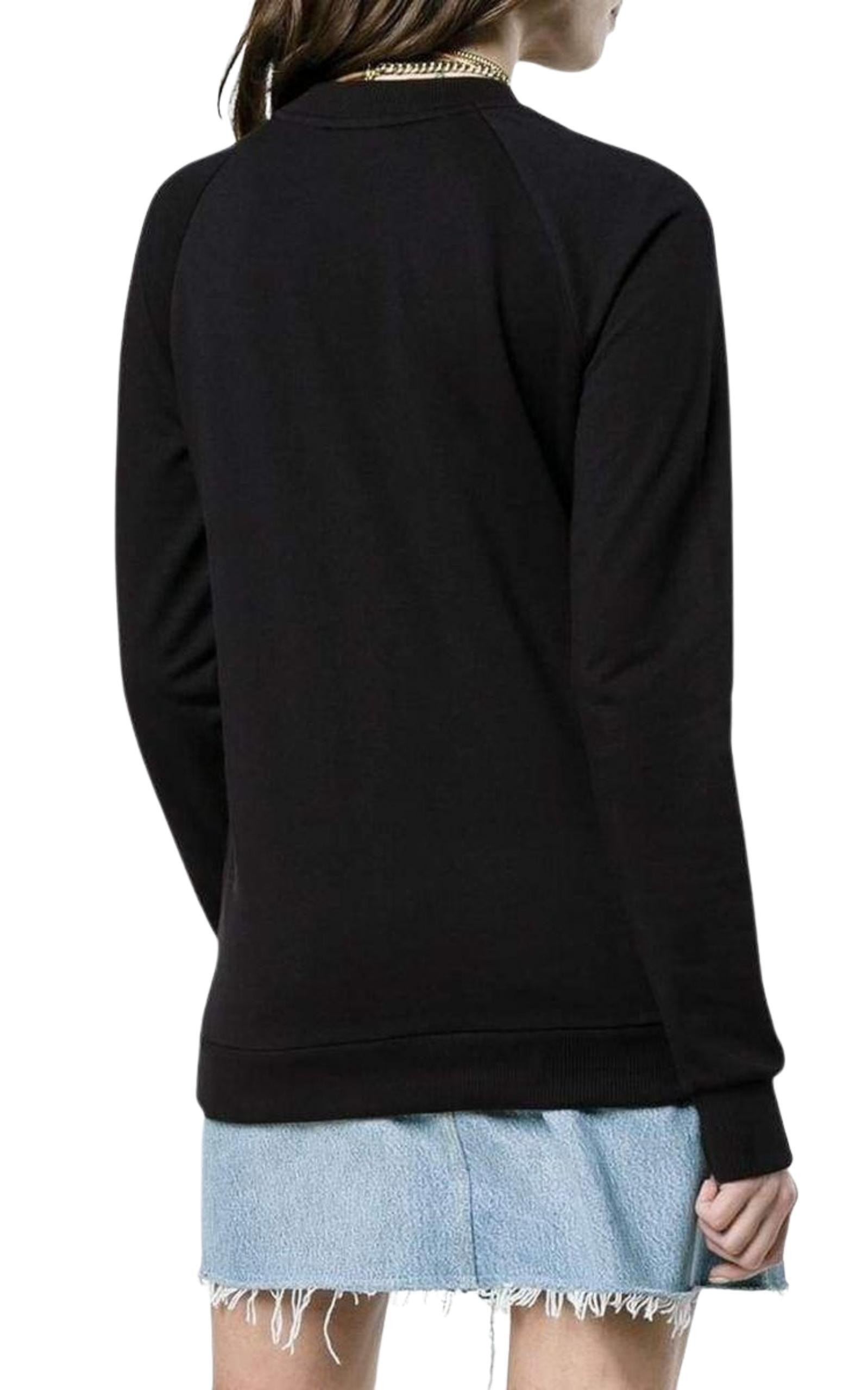 Crewneck Silver Logo Sweater - 3
