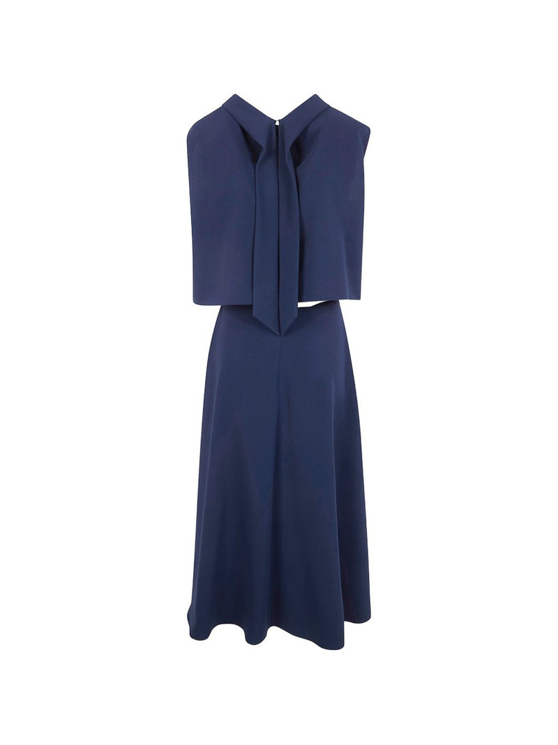 Aspesi draped-panel midi dress outlook