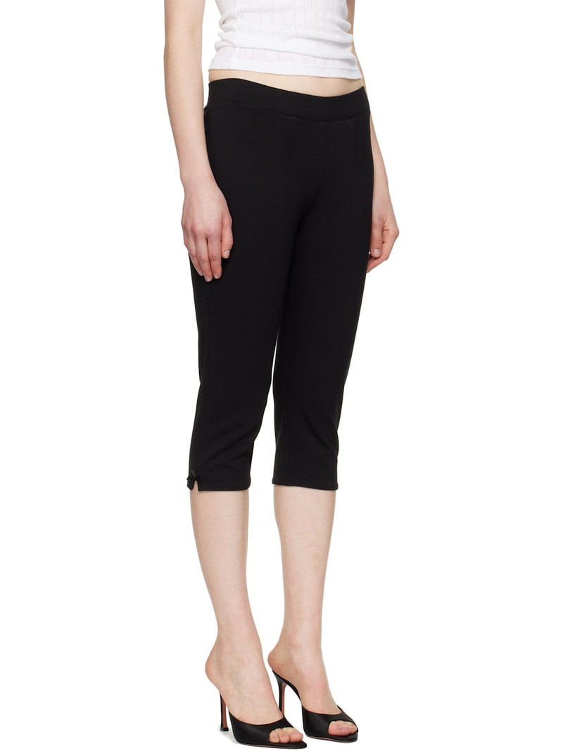 Black Caria Capri Leggings 2