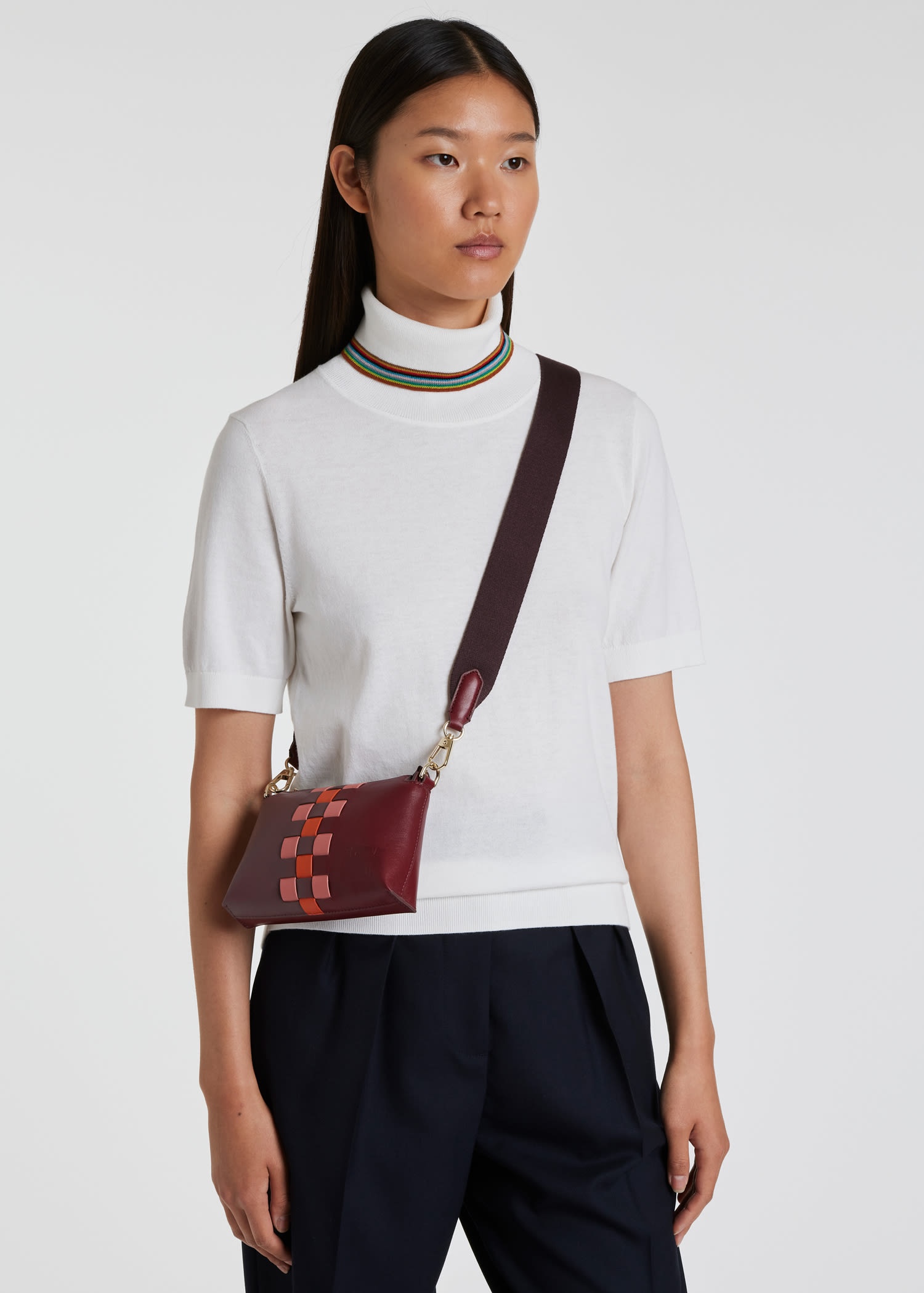 'Screen Check' Cross-Body Bag - 5