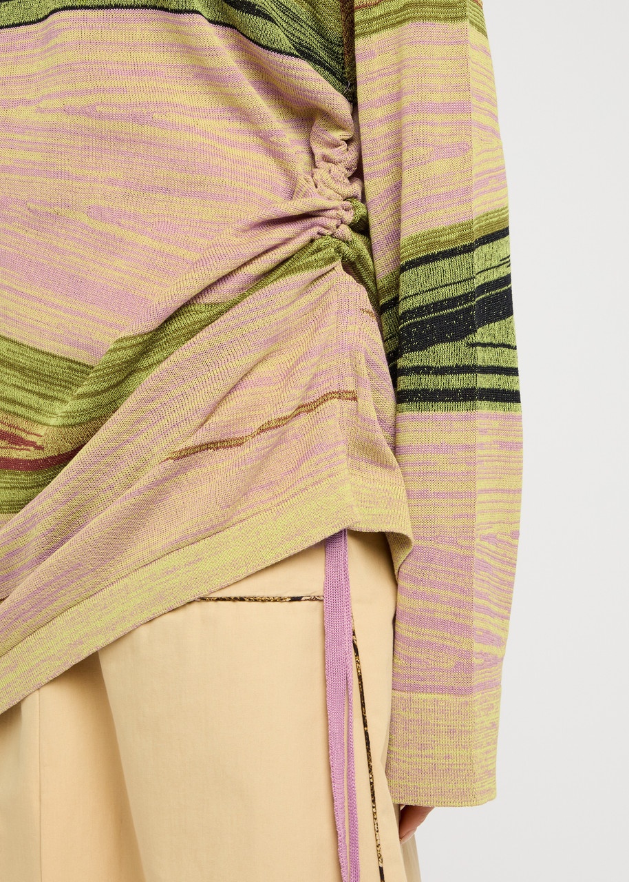 Dries Van Noten Tippi Intarsia Fine-knit Jumper - 5