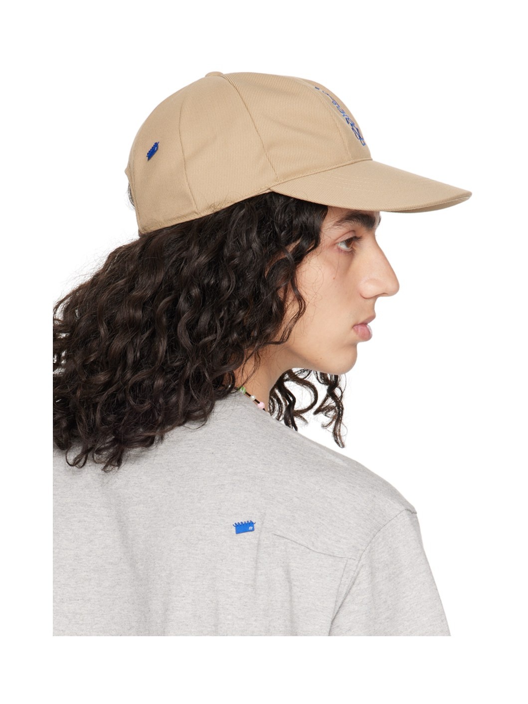 Beige Mul Cap - 3